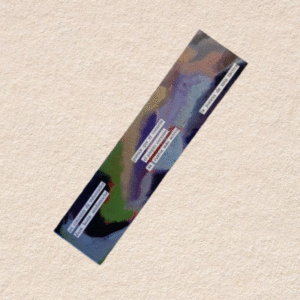 Señalador collage personalizado